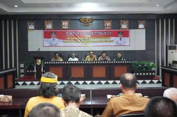 Pemkab Tubaba Gelar Rakor Kewaspadaan Dini Bersama Forkopimda