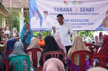 Wakil Bupati Tubaba Tinjau Program “Tubaba Q Sehat"