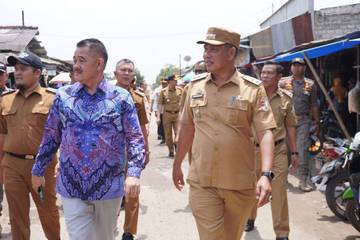 Pemkab Tubaba Bahas Pengelolaan Pasar Dayamurni