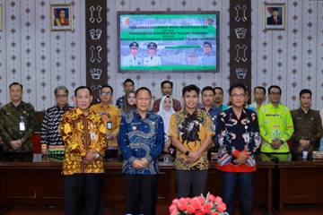 Tulang Bawang Perkuat Sinergi Tingkatkan Layanan Pertanahan