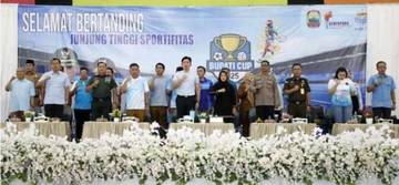 Bupati Lampung Selatan Buka Turnamen Bupati Cup 2025 