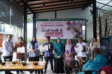 Pemenang Lomba Desain Batik Tapis Resmi Diumumkan Tubaba