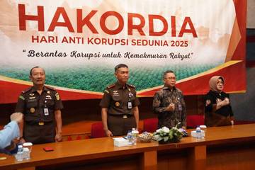 Kuliah Umum Hakordia Bahas Ancaman Korupsi Nasional