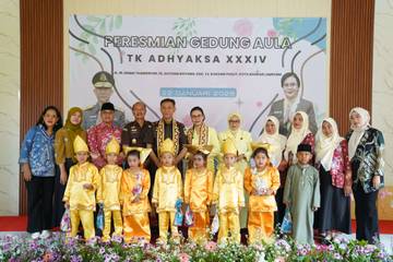 Fasilitas Baru TK Adhyaksa Lampung Dukung Pembelajaran Anak