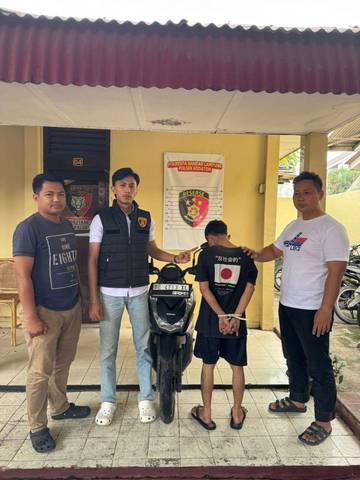 Pelaku Curanmor di Raja Basa Nyaris Diamuk Massa