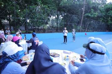 Unila dan Pemkot Metro Gelar Pertandingan Tenis Bahagia