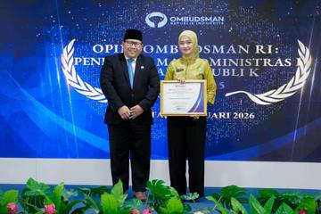 Pelayanan Publik Lampung Diakui Ombudsman Tingkat Nasional 2025