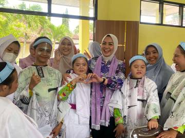 Anak Istimewa Lampung Didorong Mandiri Lewat Keterampilan