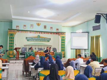 Satresnarkoba Tubaba Dampingi Penyuluhan Bahaya Narkoba