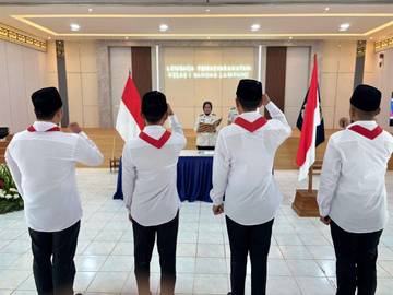 Empat Napiter di Lampung Ikrar Setia Kepada NKRI