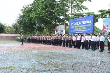 Sinergi Lintas Instansi Amankan Lalu Lintas Pesawaran Lebaran