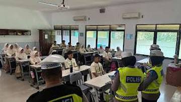 Operasi Keselamatan, Polda Lampung Sosialisasi Tertib Lalu Lintas 