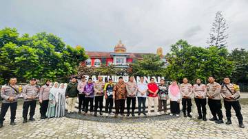 Dirbinmas Polda Lampung Jalin Silaturahmi PI One