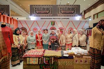 Ikuti Inacraft 2026, Dekranasda Lampung Targetkan Perluasan Pasar Wastra