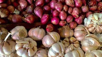 Stok Terbatas, Pedagang Pilih Jual Bawang Merah Padang