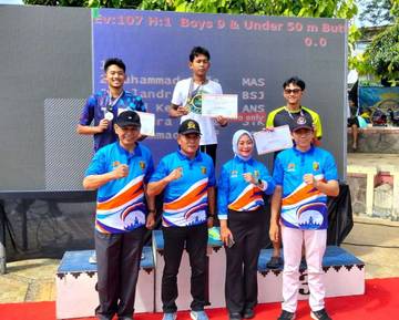 Renang Lampung Didorong Berkelanjutan Menuju Prestasi Nasional