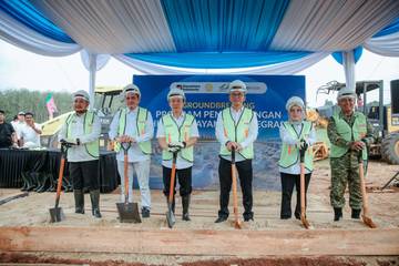 Pemprov Lampung dan Kementan Groundbreaking Hilirisasi Ayam Terintegrasi