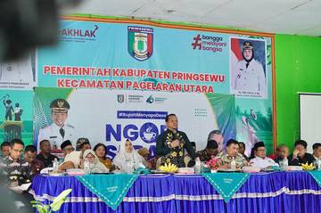 Bupati Pringsewu Tegaskan Arah Pembangunan 2027