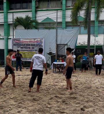 Gulat Lampung Raih Dua Emas Kejurnas Jakarta