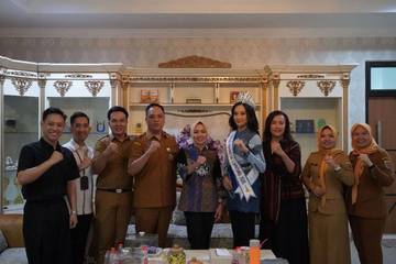 PKK Lampung Dukung Agita di Ajang Putri Indonesia