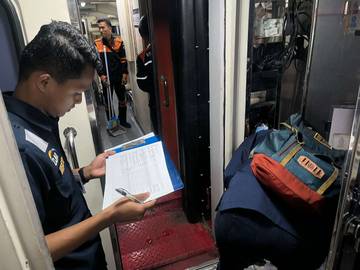 KAI Tanjungkarang Lulus Ramp Check Kesiapan Angkutan Lebaran