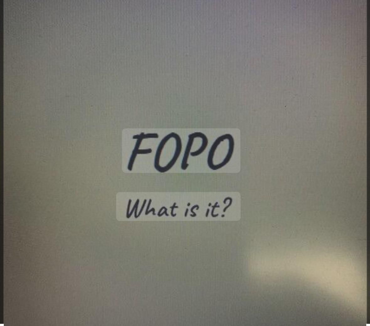 Apa itu Fopo? - RRI.co.id