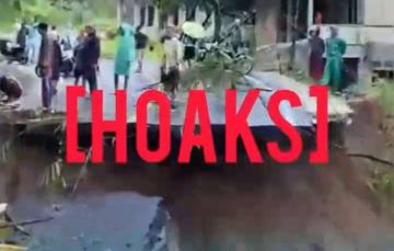 BPBD Memastikan Bencana di Akses Banjar - Pangandaran Hoaks
