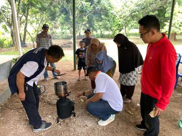 DAHANA Berikan Kompor "Si Badai" pada Pelaku UMKM 