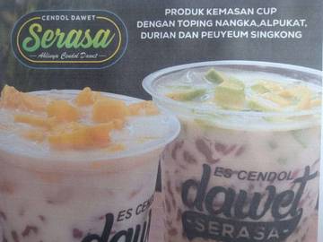 Cendol Dawet "Serasa" Inovasi Kuliner di Bandung
