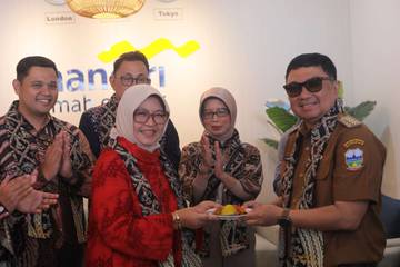 Majukan UMKM, Bank Mandiri Kenalkan Rumah Ekspor Garut