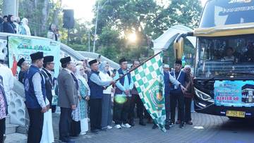 Pemkab Berangkatkan Jemaah Calon Haji Kloter Terakhir