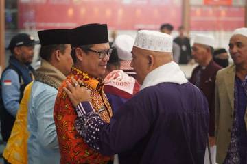 Wabup Subang Sambut Jemaah Haji Kloter 26 