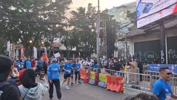 Ribuan Pelari dari Berbagai Daerah Padati Kota Bandung