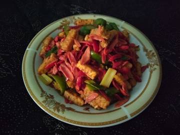 Resep Tumis Kulit Melinjo Tempe yang Sederhana