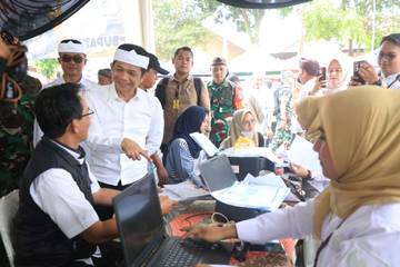 Gempungan Pelayanan Publik Hadir di Desa Plered Purwakarta