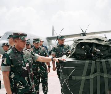 Garuda Merah-Putih II Pasukan TNI Kemanusiaan di Gaza