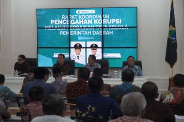 Bupati Tekankan Penguatan Integritas bersama KPK RI