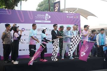 Wakil Bupati Cianjur Hadiri Running Festival Edelweiss