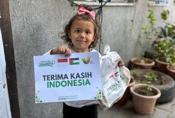 Kasih Palestina Salurkan Bantuan Pangan, Dukung Pemulihan Gaza 