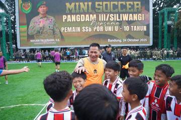 Laga Mini Soccer Kodam Versus SSB UNI U-10