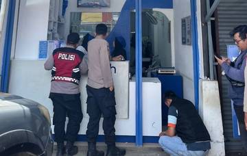 Maling Bobol Gerai Laundry di Arcamanik saat Tutup