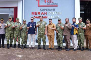 Danrem 063/SGJ, Dampingi Kunjungan Wapang TNI  Terkait KDKMP 