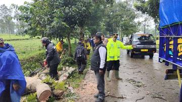 Sejumlah Bencana Terjadi di Wilayah Hukum Polsek Jalancagak 
