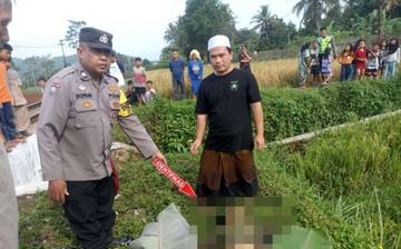 Tak Sempat Menghindar, DR Tewas Tertemper Kereta Api