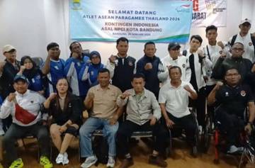 NPCI Bandung Raih Sepuluh Medali ASEAN Para Games