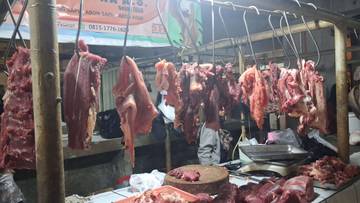 Harga Daging Sapi di Pasar Kosambi Mulai Naik