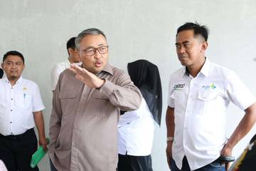 DPRD Jabar Tinjau Pembangunan SMA 20 Bekasi