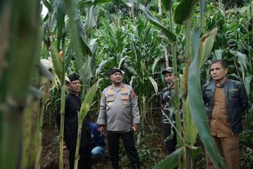 Dorong Ketahanan Pangan, Primkoppol Polda Jabar  Beri Bantuan
