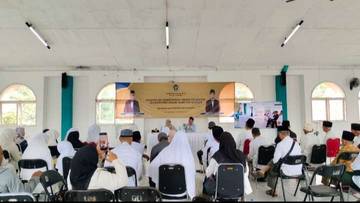 Puluhan Calon Jemaah Haji Cianjur, Ikuti Manasik 