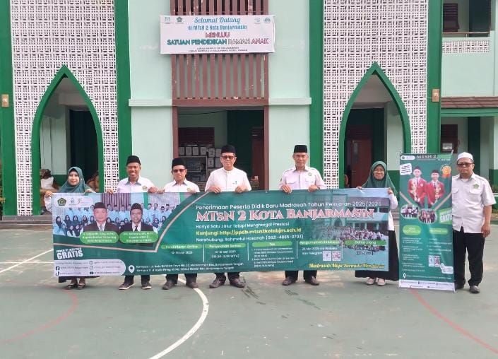 MTsN 2 Kota Banjarmasin Matangkan Persiapan PPDB Tahun Ajaran 2025/2026 -  RRI.co.id